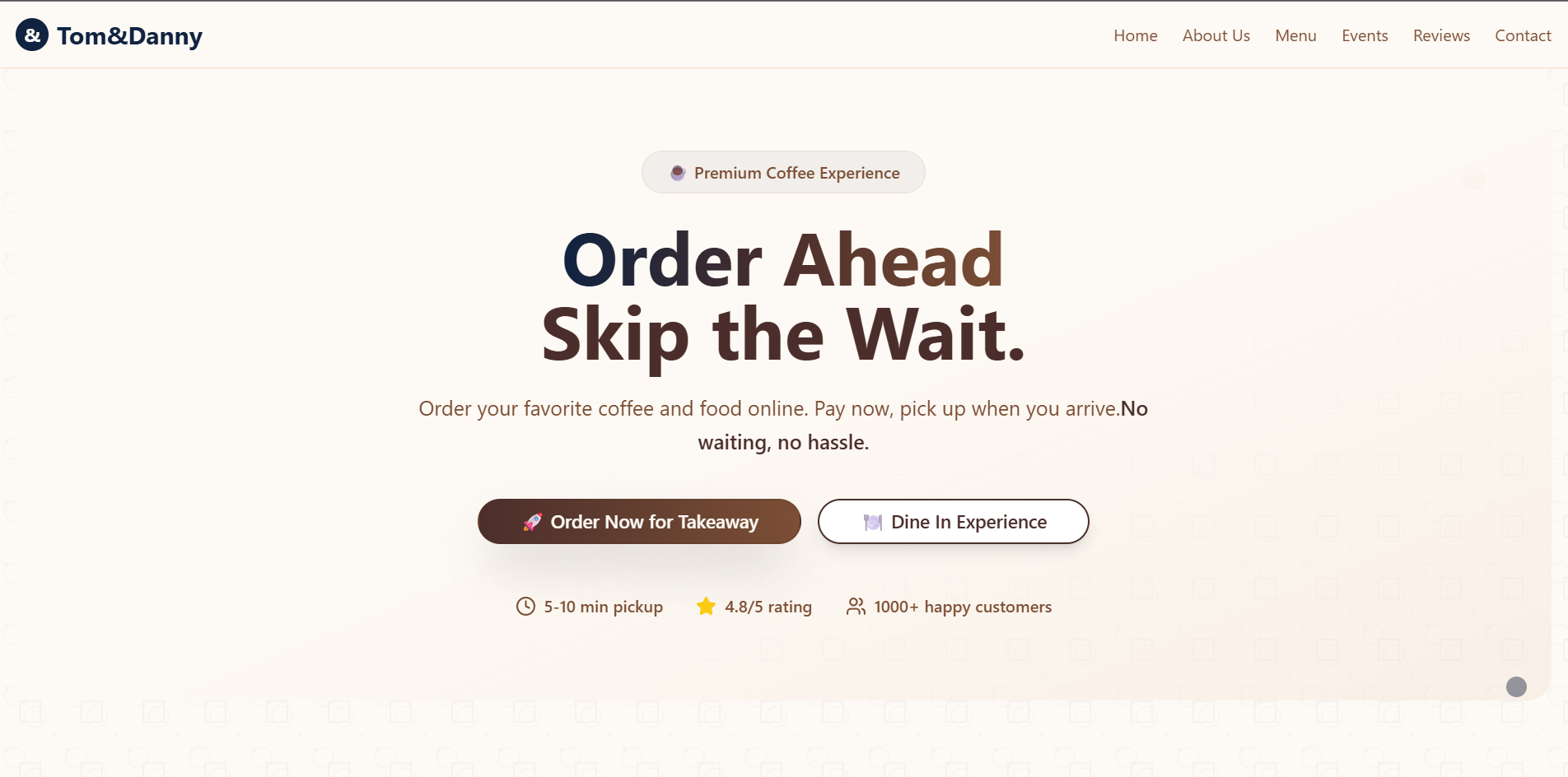 Tomm&Danny Coffee Shop